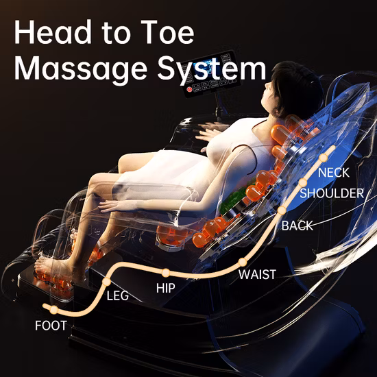 Sedia Massaggi SL Track de alta qualidade massageador de assento de gravidade zero de corpo inteiro 2022 melhor
